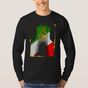 Iran Shahyad-Turm AKA Azadi-Turm mit Pahlavi-Sonne T-Shirt