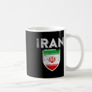 Iran Tee iranisches Trikot Persische Flagge Shirt Kaffeetasse