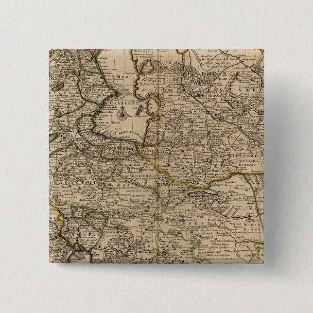 Iran und Asien Button (Vorderseite)