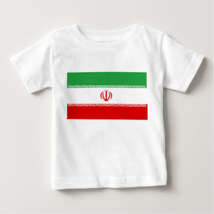 Iranische Flagge (Iran) (Persisch) Baby T-shirt