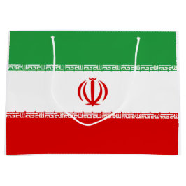 Iranische Flagge (Iran) (Persisch) Große Geschenktüte