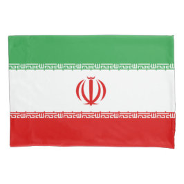 Iranische Flagge (Iran) (Persisch) Kissenbezug