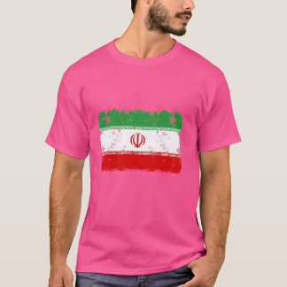 Iranische Flagge - Iran - Vintages Kulturerbe T-Shirt