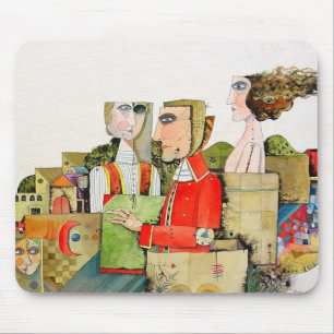 Iranische moderne Kunst Mousepad