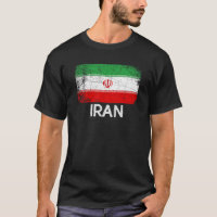 Iranische persische Flagge Vintage Made In Iran Ge