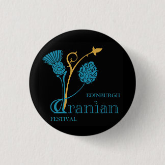 Iranisches Festival-Abzeichen Edinburghs - Button