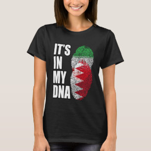 iranisches und bahrainisches DNA-Flag Heritage T-Shirt