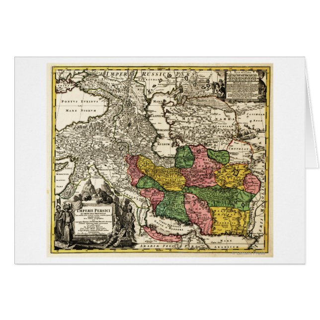 IranPanoramakarte Iran (Vorderseite (Horizontal))