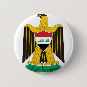 Iraq-Emblem Button
