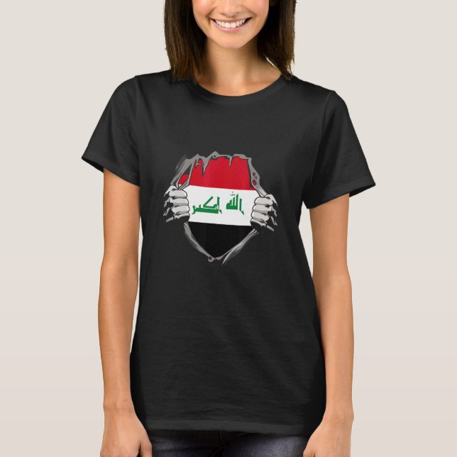 Iraq flag T-Shirt (Vorderseite)