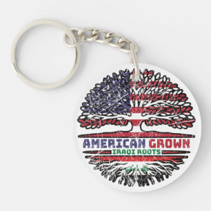 Iraqi US American United States Tree Schlüsselanhänger