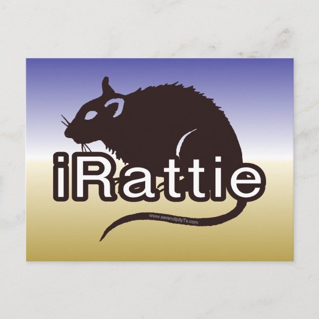 iRattie Postkarte (Vorderseite)