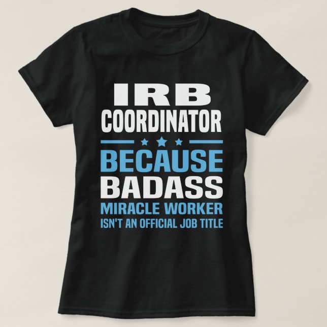 IRB-Koordinator T-Shirt (Design vorne)