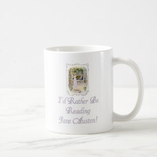 IRBR Jane Austen! Klassische weiße Tasse, 2 Grö Kaffeetasse
