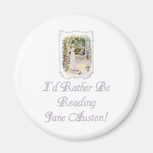IRBR Jane Austen! Magnete, 2 Formen, 4 Größen Magnet