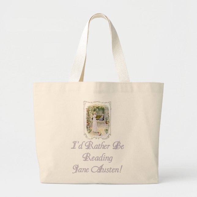 IRBR Jane Austen! Natürliche riesige Tasche (Vorne)