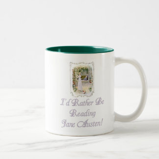 IRBR Jane Austen! Zwei-Ton Tasse, 6 Farben, 2 Zweifarbige Tasse