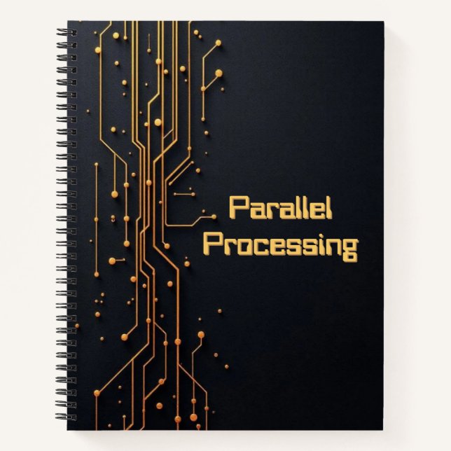 ircuit Board Intellect | STEM Logic & Connection Notizbuch (Vorderseite)