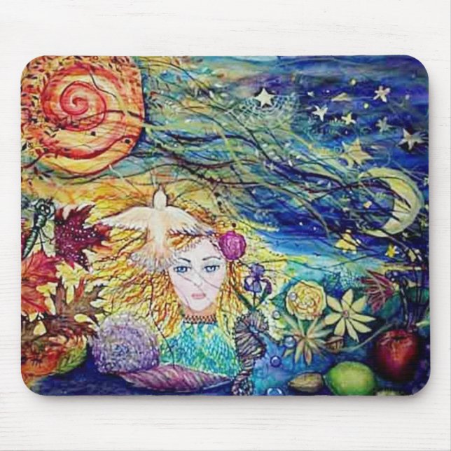 Irdische Freuden Mousepad (Vorne)