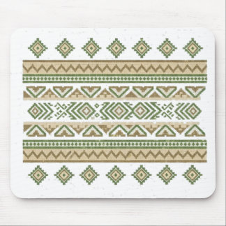 Irdische Ikat-Tapete Mousepad