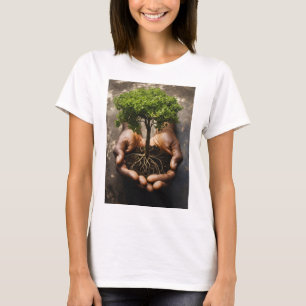 "Irdischer Harmony Öko Friendly T - Shirt" T-Shirt