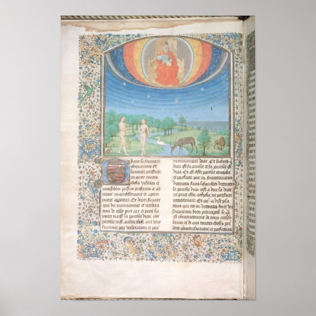 Irdisches Paradies, ein Buch über das Siebenzeital Poster (Vorne)