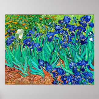 Ire (1889) Vincent Van Gogh blühender Garten Poster