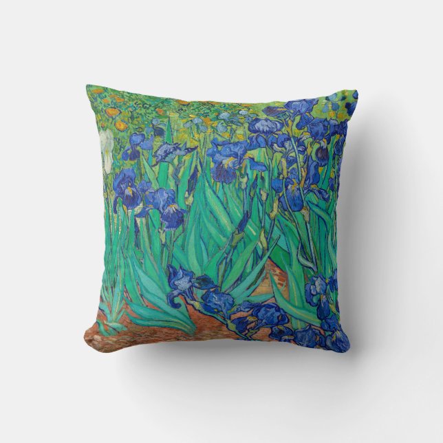 Ire, 1889 von Vincent van Gogh Throw Pillow Kissen (Vorderseite)