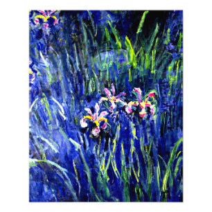 Ire, berühmtes Blumenbild von Claude Monet Fotodruck