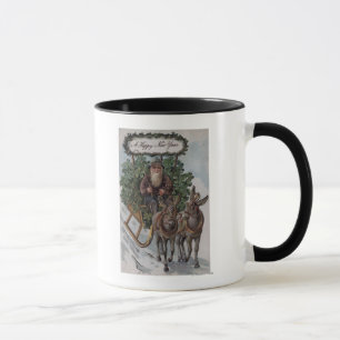 Ire, der Sleigh der Kleeblätter fährt Tasse