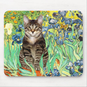 Ire - Tabby Tiger cat 30 Mousepad