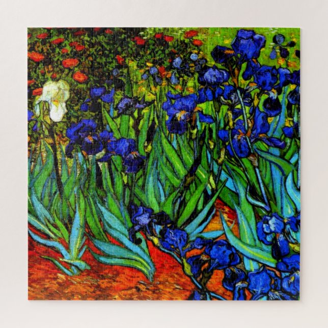 Ire, Van Gogh's berühmtes Blumenbild Puzzle (Vertikal)