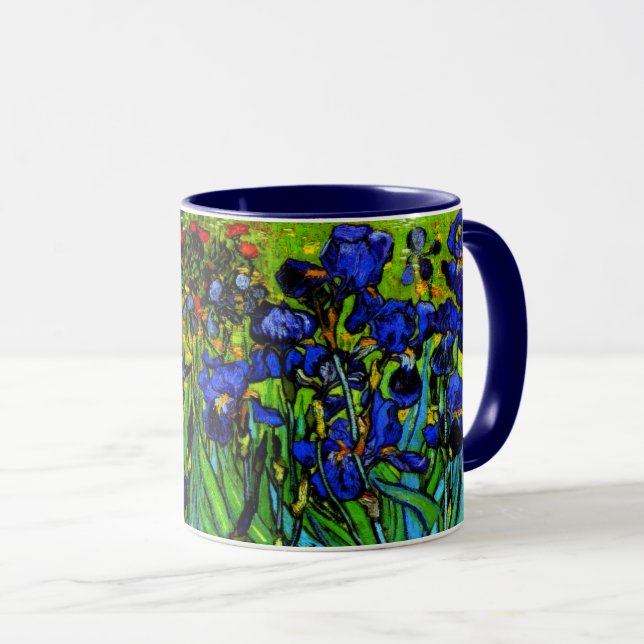 Ire, Van Gogh's berühmtes Blumenbild Tasse (VorderseiteRechts)