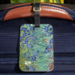Ire | Vincent van Gogh Gepäckanhänger<br><div class="desc">Ire (1889) von dem niederländischen post-impressionistischen Künstler Vincent Van Gogh. Original Landschaftsmalerei ist ein Öl auf der Leinwand,  das einen Garten blühender Iris-Blume zeigt. Verwenden Sie die Entwurfstools,  um einen benutzerdefinierten Text hinzuzufügen oder das Bild zu personalisieren.</div>