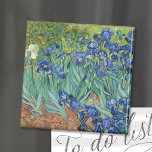 Ire | Vincent van Gogh Magnet<br><div class="desc">Ire (1889) von dem niederländischen post-impressionistischen Künstler Vincent Van Gogh. Original Landschaftsmalerei ist ein Öl auf der Leinwand,  das einen Garten blühender Iris-Blume zeigt. Verwenden Sie die Entwurfstools,  um einen benutzerdefinierten Text hinzuzufügen oder das Bild zu personalisieren.</div>
