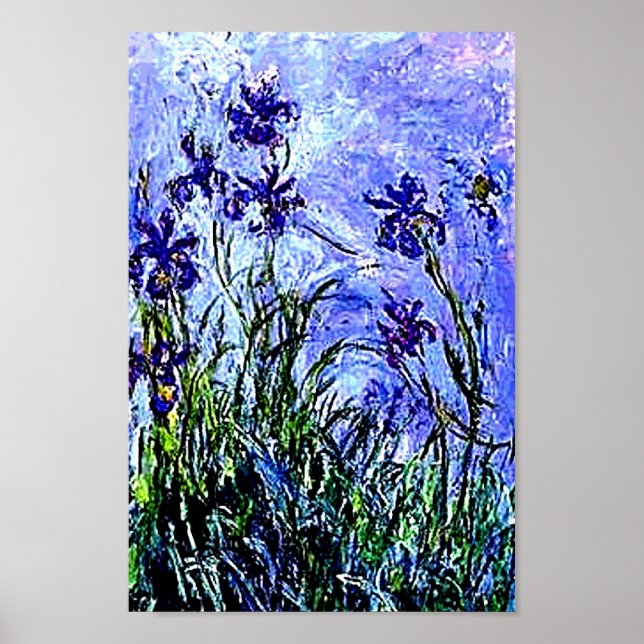 Ire von Claude Monet Poster (Vorne)
