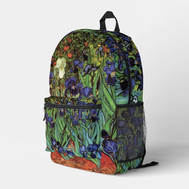 Ire von Vincent van Gogh Bedruckter Rucksack (Rückseitige Ecke Rechts)