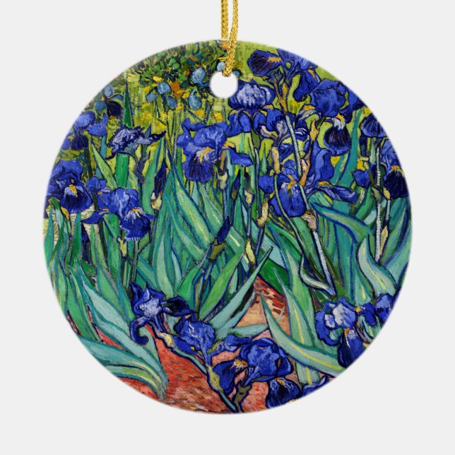 Ire von Vincent van Gogh Keramik Ornament (Vorne)