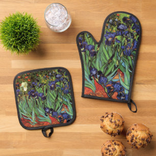 Ire von Vincent van Gogh Ofenhandschuh & Topflappen-Set