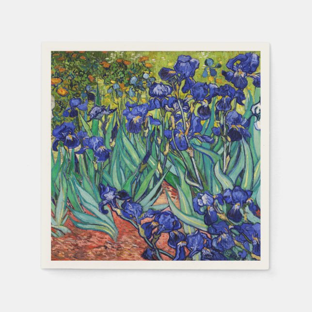 Ire von Vincent van Gogh Serviette (Vorderseite)