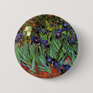 Ire von Vincent van Gogh, Vintag Garden Art Button