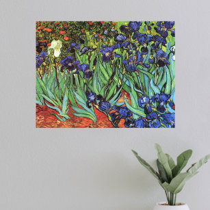 Ire von Vincent van Gogh, Vintag Garden Art Leinwanddruck