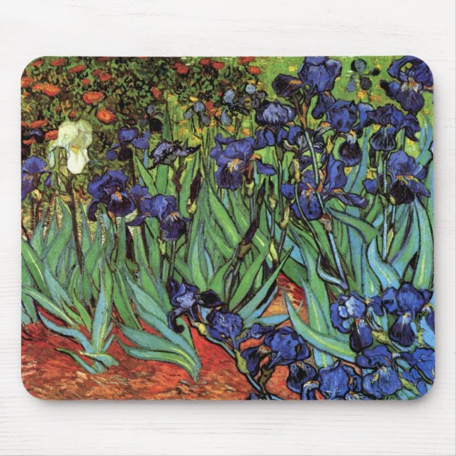 Ire von Vincent van Gogh, Vintag Garden Art Mousepad (Vorne)