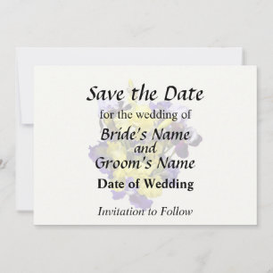 Ire Yellow und Lila Save The Date