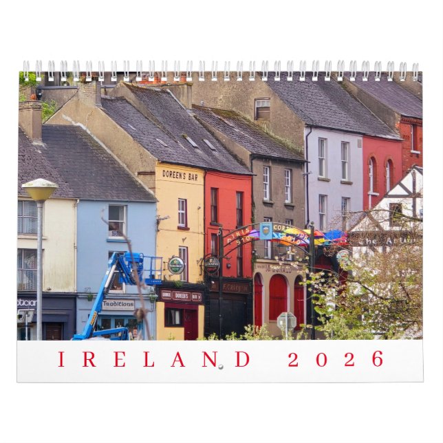 Ireland 2026 calendar kalender (Titelbild)