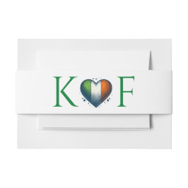 Ireland Couple Wedding Einladungsbanderole