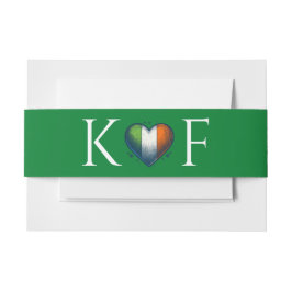 Ireland Couple Wedding Einladungsbanderole