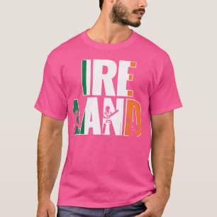 Ireland Cricke National Supporters Jersey Irish Fa T-Shirt