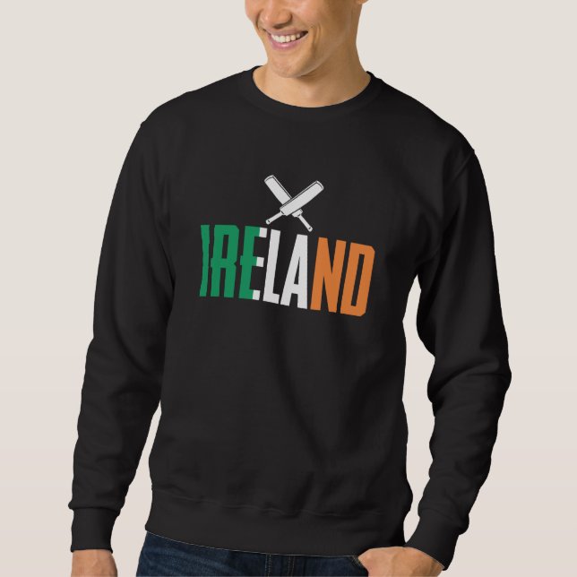 Ireland Cricket Player Cricket Sport Sweatshirt (Vorderseite)