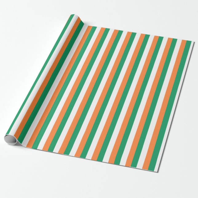 Ireland flag  geschenkpapier (Ungerollt)
